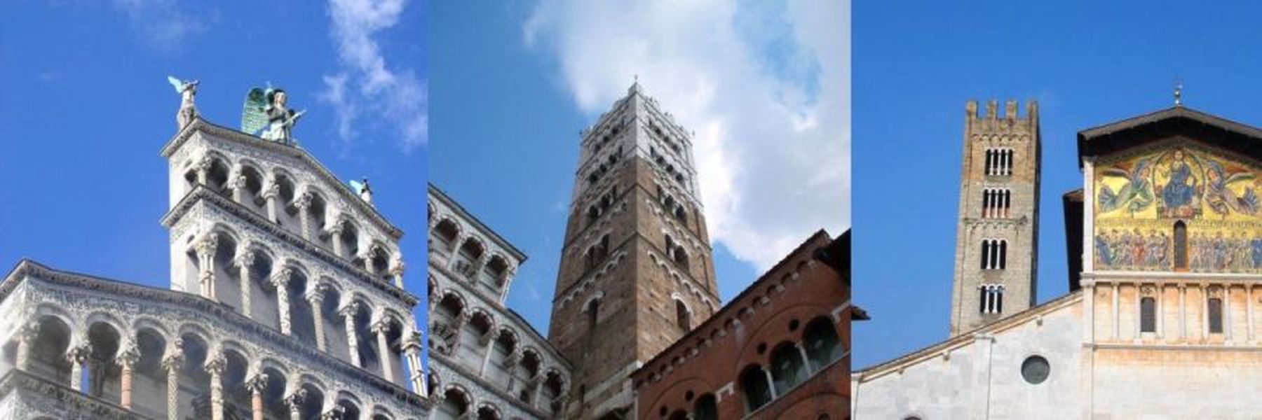 3 großen Kirchen von Lucca